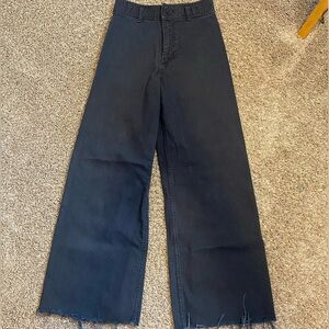 Black Zara Marine Pants